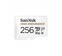 Карта пам'яті SanDisk 256GB microSD class 10 UHS-I U3 V30 High Endurance (SDSQQNR-256G-GN6IA)