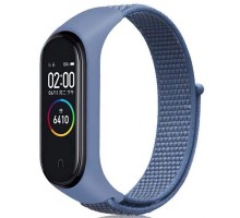 Ремінець до фітнес браслета BeCover Nylon Style для Xiaomi Mi Smart Band 5/6 Blue (705417)