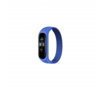 Ремінець до фітнес браслета BeCover Elastic Nylon Style для Xiaomi Mi Smart Band 5/6 (Size M) Deep Blue (706149)