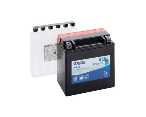 Акумулятор автомобільний EXIDE AGM 14Ah (+/-) (215EN) (ETX16-BS)