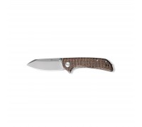 Ніж Sencut Fritch Stonewash Brown Micarta (S22014-3)