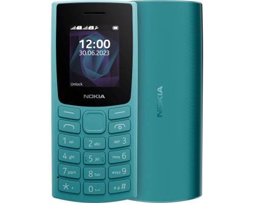 Мобільний телефон Nokia 105 SS 2023 Cyan