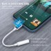 Перехідник Lightning to 3.5mm M 0.1m (4pin) MFI Choetech (AUX005)