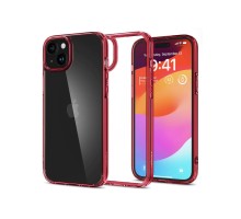 Чохол до мобільного телефона Spigen Apple iPhone 15 Ultra Hybrid Red Crystal (ACS06794)