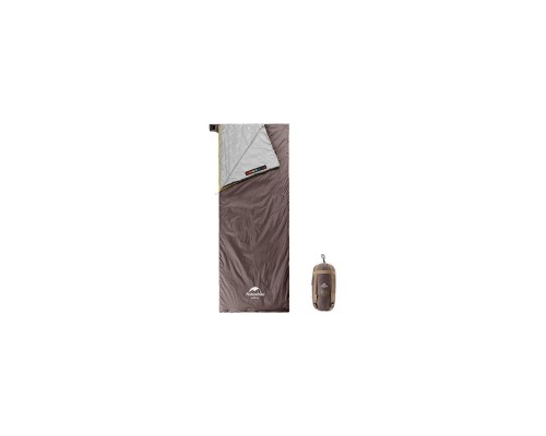 Спальний мішок Naturehike Summer надлегкий LW180 NH21MSD09 L (15C) M Brown (6927595777954-L)