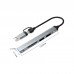 Концентратор Dynamode 5-in-1 USB Type-C/Type-A to 1хUSB3.0, 2xUSB 2.0, card-reader SD/MicroSD (DM-UH-514)