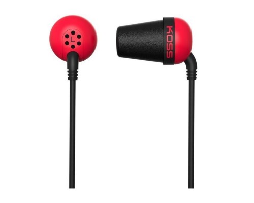 Навушники Koss The Plug Noise Isolating Red (196768.101)