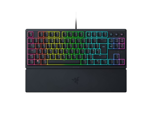 Клавіатура Razer Ornata V3 TKL RGB 84key Mecha-Membrane Switch USB UA Black (RZ03-04881800-R371)