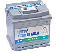 Акумулятор автомобільний NEW FORMULA 50Ah (+/-) 420EN (5502202210)