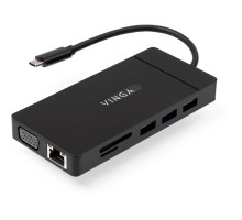 Концентратор Vinga USB-C 3.1 to VGA+HDMI+RJ45+3xUSB3.0+USB2.0+SD/TF+PD100W+Audio (VHYC10)