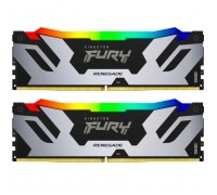 Модуль пам'яті для комп'ютера DDR5 96GB (2x48GB) 6000 MHz Renegade RGB XMP Kingston Fury (ex.HyperX) (KF560C32RSAK2-96)