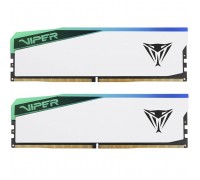 Модуль пам'яті для комп'ютера DDR5 32GB (2x16GB) 6600 MHz Viper Elite 5 RGB Patriot (PVER532G66C36KW)