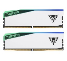 Модуль пам'яті для комп'ютера DDR5 32GB (2x16GB) 6600 MHz Viper Elite 5 RGB Patriot (PVER532G66C36KW)