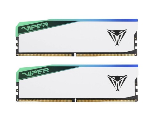 Модуль пам'яті для комп'ютера DDR5 32GB (2x16GB) 6600 MHz Viper Elite 5 RGB Patriot (PVER532G66C36KW)