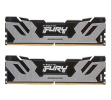 Модуль пам'яті для комп'ютера DDR5 96GB (2x48GB) 6400 MHz Renegade Silver XMP Kingston Fury (ex.HyperX) (KF564C32RSK2-96)