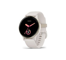 Смарт-годинник Garmin vivoactive 5, Ivory/Cream Gold, GPS (010-02862-11)