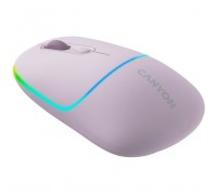 Мишка Canyon MW-22 Dual Band RGB Wireless Pearl Rose (CNS-CMSW22PR)