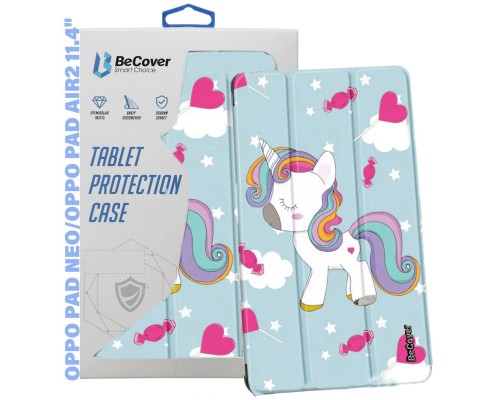 Чохол до планшета BeCover Smart Case Oppo Pad Neo (OPD2302)/ Oppo Pad Air2 11.4″ Unicorn (710987)