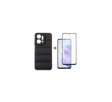 Чохол до мобільного телефона Dengos Kit for Honor x7a case + glass (Black) (DG-KM-55)