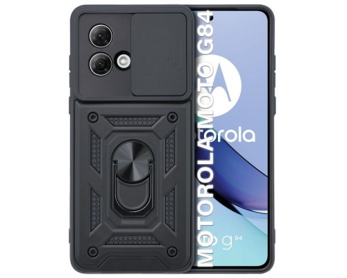 Чохол до мобільного телефона BeCover Military Motorola Moto G84 Black (710675)