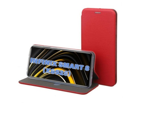 Чохол до мобільного телефона BeCover Exclusive Infinix Smart 8 (X6525) Burgundy Red (711237)