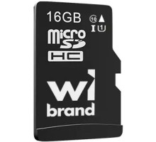 Карта пам'яті Wibrand 16GB microSD class 10 UHS-I (WICDHU1/16GB)
