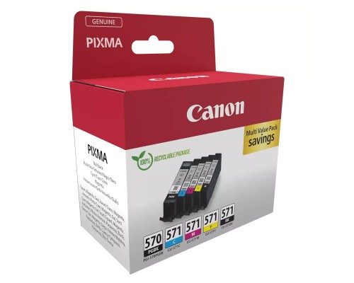 Картридж Canon PGI-570/CLI-571 BK,PBK,C,M,Y Colors (0372C006)