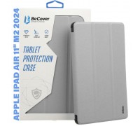 Чохол до планшета BeCover Soft Edge Apple iPad Air 11" M2/M3 (2024/2025) Gray (711428)