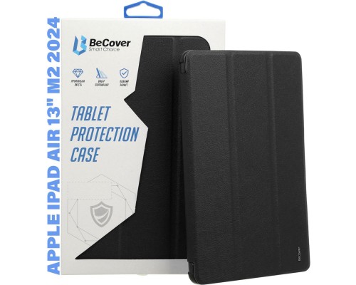 Чохол до планшета BeCover Tri Fold Hard Apple iPad Air 13″ M2 2024 Black (711471)