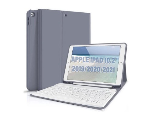 Чохол до планшета BeCover Keyboard Apple iPad 10.2 2019/2020/2021 Purple (711138)