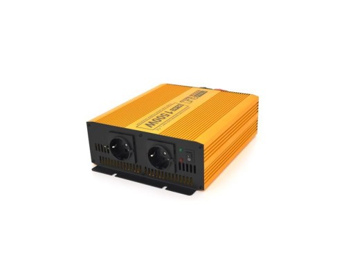 Автомобільний інвертор 24V/220V, 1500W з правильною синусоїдою Mexxsun (MXSPSW-1500-24S)