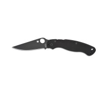 Ніж Spyderco Military 2 DLC S30V Black G10 (C36GPBK2)