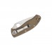 Ніж Spyderco Tenacious M4 Serrated Brown G10 (C122GBNM4PS)