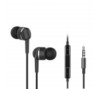 Навушники Ergo VM-701 3.5 мм Earphones Black (VM-701K)