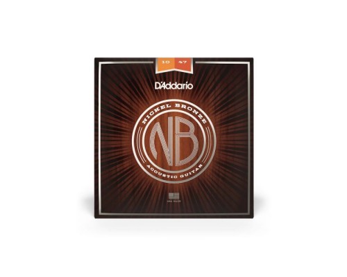 Струни для гітари D'Addario Nickel Bronze Extra Light (10-47) (NB1047)