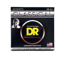 Струни для гітари DR Strings Classical Nylon Hard Tension (NSA)