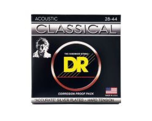 Струни для гітари DR Strings Classical Nylon Hard Tension (NSA)