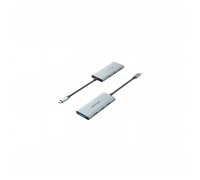 Концентратор Vention USB 3.1 Type-C to HDMI/USB 3.0x3/SD/TF/PD 100W 7-in-1 (TOPHB)