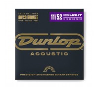 Струни для гітари Jim Dunlop 80/20 Bronze Acoustic Guitar Strings (11-52) (DAB1152)