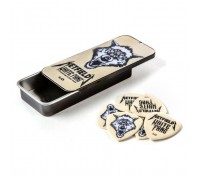 Медіатор Jim Dunlop White Fang Custom Flow Pick Tin 1.0mm 6 шт. (PH122T1.0)