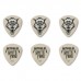 Медіатор Jim Dunlop White Fang Custom Flow Pick Tin 1.0mm 6 шт. (PH122T1.0)
