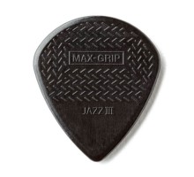 Медіатор Jim Dunlop Max-Grip Jazz III Stiffo Pick 6 шт. (471P3S)