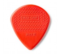 Медіатор Jim Dunlop Max-Grip Jazz III Nylon Pick 6 шт. (471P3N)