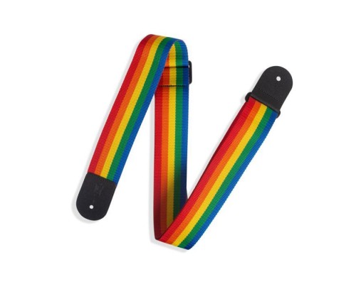 Ремінь для гітари Levy's Classics Series Polypropylene Guitar Strap Rainbow (M8POLY-RNB)