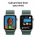 Смарт-годинник Apple Watch SE 2024 GPS 40mm Starlight Aluminium Case with Lake Green Sport Loop (MXEH3QH/A)