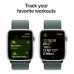Смарт-годинник Apple Watch SE 2024 GPS 40mm Starlight Aluminium Case with Lake Green Sport Loop (MXEH3QH/A)