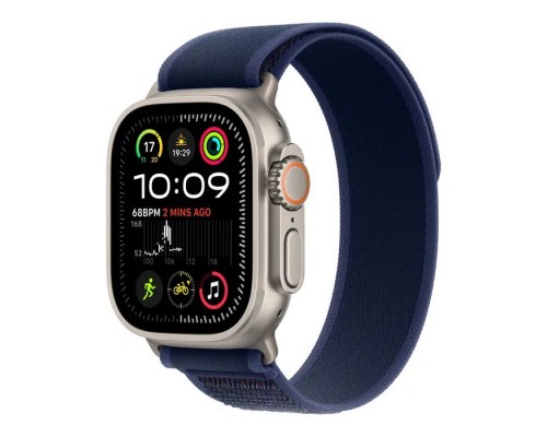 Смарт-годинник Apple Watch Ultra 2 2024 GPS + Cellular 49mm Natural Titanium Case with Blue Trail Loop - M/L (MX4L3UL/A)