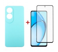 Чохол до мобільного телефона Dengos Oppo A60 Soft + glass Ice Blue (DG-KM-105)