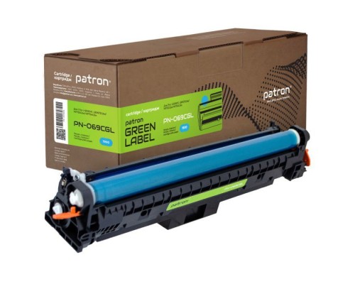 Картридж Patron Canon 069 cyan Green Label (PN-069CGL)