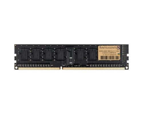 Модуль пам'яті для комп'ютера DDR3L 4GB 1600 MHz INTELIGENTES (IU3BFB1/4)